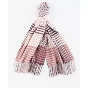 Barbour Bryony Check Scarf - Purple