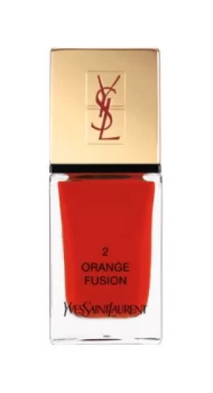 Yves Saint Laurent La Laque Couture Nail Color Orange Fusion 2