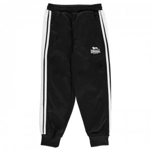 Lonsdale Tracksuit Pants Junior Boys - Black/White