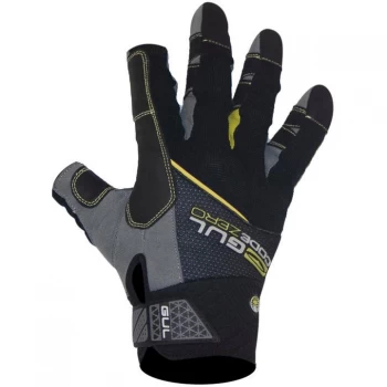 Gul Cz Summer 3 Finger Glove - BLK/YELLOW