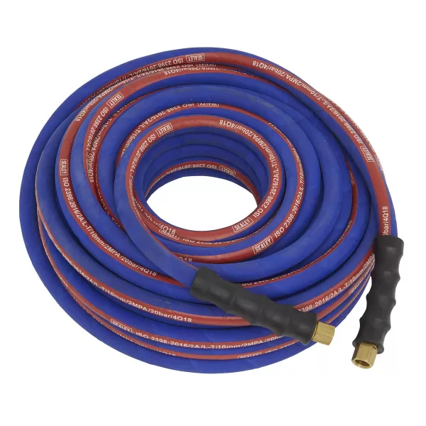 Sealey AH20R Air Hose 20mtr x &#216;8mm with 1/4BSP Unions Extra Heavy-Duty