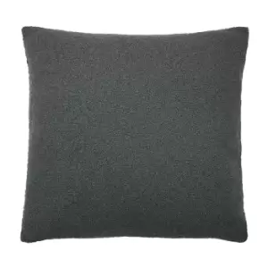 Malham Fleece Square Cushion Granite