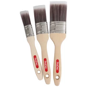 ProDec Premier Oval Paint Brush Set - Pack of 3