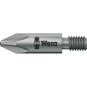 Wera 851/15 Extra Tough M6 Threaded Drive Phillips Screwdriver Bits PH2 44.5mm Pack of 1