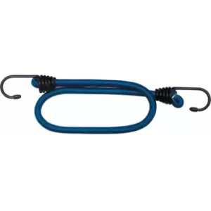 Jumbo Light Duty Bungee Standard 2 Steel Hooks Blue 24" - Blue