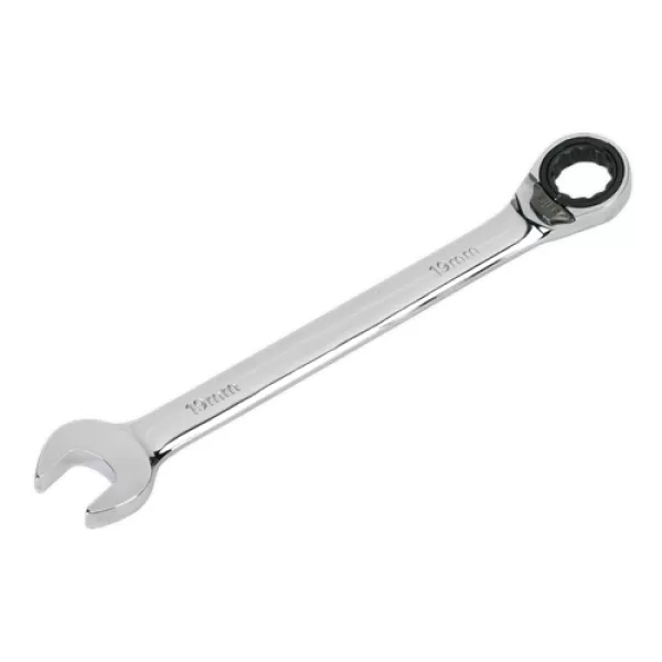 Genuine SEALEY RRCW19 Reversible Ratchet Combination Spanner 19mm