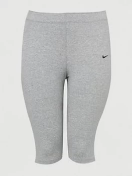 Nike Curve Nsw Leg-A-See Knee Length Legging - Dark Grey Heather