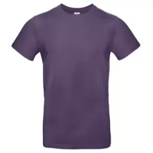 B&C Mens #E190 Tee (S) (Radiant Purple)