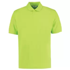 Kustom Kit Mens Regular Fit Workforce Pique Polo Shirt (L) (Lime Green)