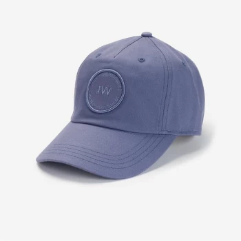 Jack Wills Circle Embroidered Cap - Blue