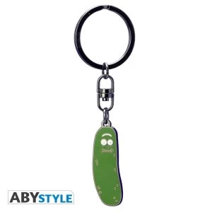 Rick And Morty - Pickle Rick Metal Keyring