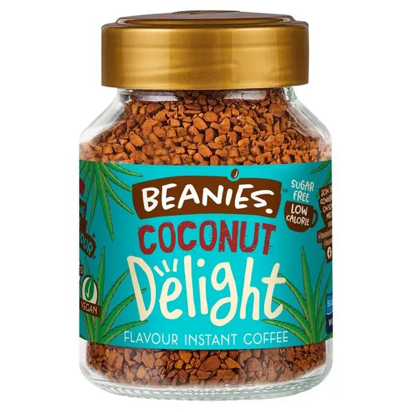 Beanies Coconut Delight Instant Coffee 50g