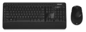 Microsoft Wireless Desktop 3050 keyboard RF Wireless + USB QWERTY...