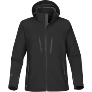 Stormtech Mens Patrol Softshell Jacket (2XL) (Black/Carbon)
