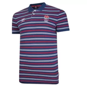 Umbro England Classic Polo Shirt Mens - Blue