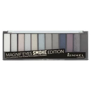 Rimmel Magnif Eyes 12 Pan Eyeshadow Palette Smokey