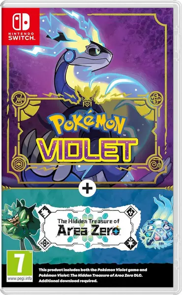 Pokemon Violet The Hidden Treasure Of Area Zero DLC Nintendo Switch Game