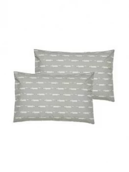 Scion Mr Fox Cotton Standard Pillowcases (Pair)