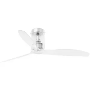 Faro mini tube - Transparent Ceiling Fan With dc Motor Smart - Remote Included