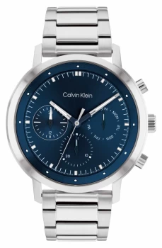 Calvin Klein 25200063 Blue Chronograph Stainless Steel Watch