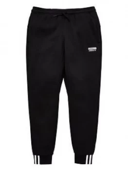 Boys, adidas Originals Childrens Pants - Black, Size 7-8 Years