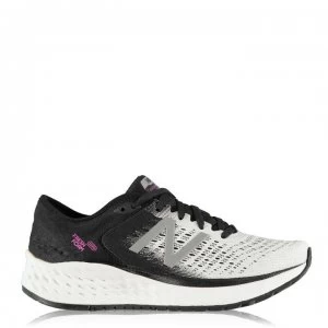 New Balance Fresh Foam 1080 v9 B Ladies Running Shoes - White/Blk/Pink