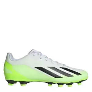 adidas X .4 Adults Firm Ground Football Boots - White