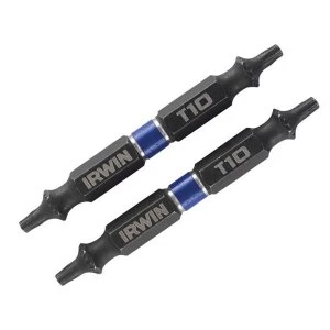 IRWIN Impact Double-Ended Screwdriver Bits TORX TX30 60mm (Pack 2)