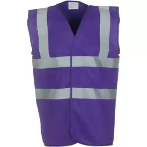 Yoko Mens High-Vis Waistcoat (M) (Purple)