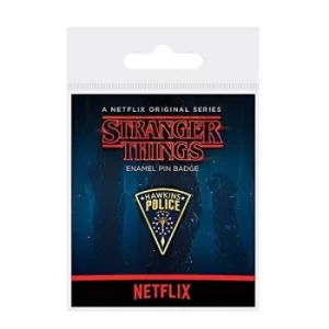 Stranger Things Badge Hawkins Police