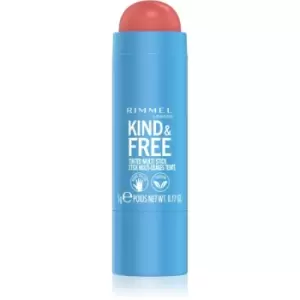 Rimmel Kind & Free multi-purpose makeup for eyes, lips and face shade 001 Caramel Dusk 5 g