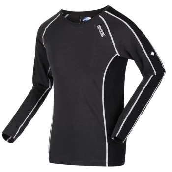 Regatta Beru Base Layer Top - Ash/Black