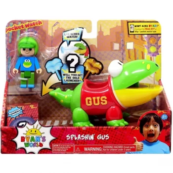 Ryans World Splashin' Gus Figure Set