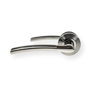 LocksOnline Lorenzo Lever Door Handle on Round Rosette