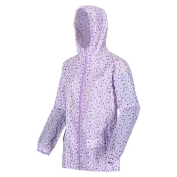 Regatta Womens Printed Pack It III Waterproof Jacket - LtAmethyDtsy