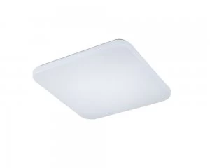Flush Ceiling Light Square 40cm, 45W LED, 5000K, 3000lm, White
