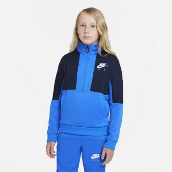 Nike Air Big Kids Tracksuit - Blue/White