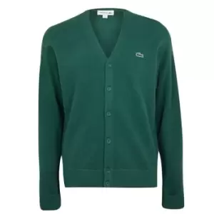 Lacoste Knitted Cardigan - Green