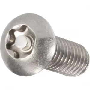 Toolcraft 888790 Tamperproof Torx Panhead Screws A2 Stainless M6 x...