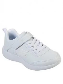 Skechers Dyna-lite School Sprints, White, Size 11.5 Younger