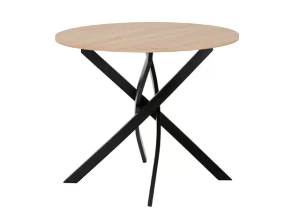 Seconique Sheldon 90cm Sonoma Oak Dining Table