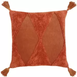 Kantha Cushion Orange