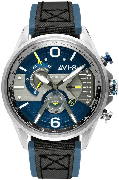 AVI-8 Watch Hawker Harrier II - Blue AV-020