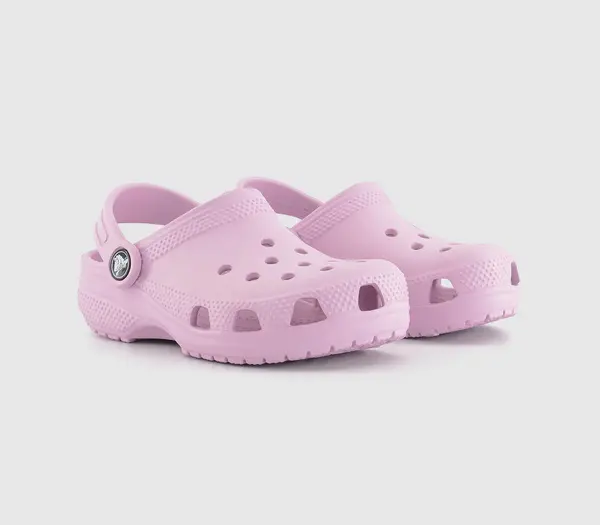 Crocs Classic Kids Clogs Ballerina Pink Synthetic, 13 Youth