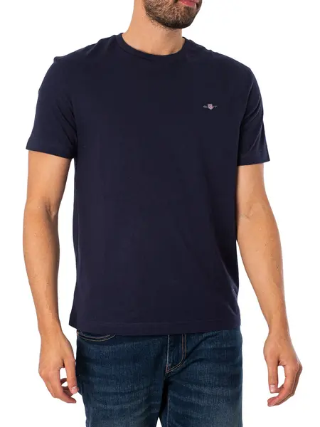 Gant Regular Shield T-Shirt Evening Blue S