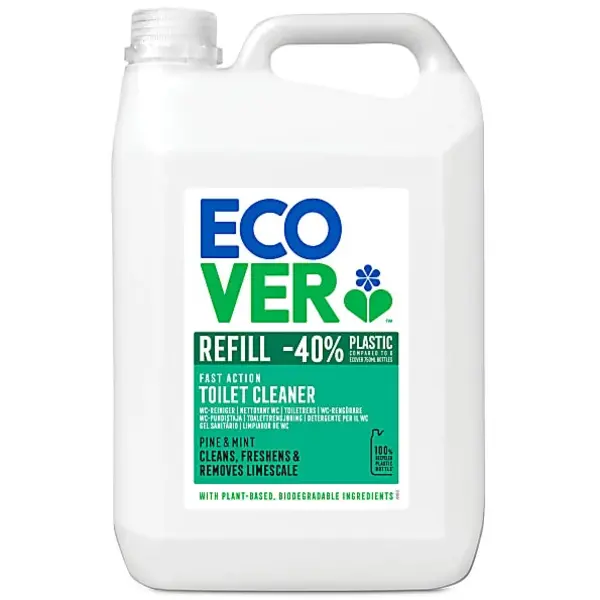 Ecover Toilet Cleaner Liquid Refill Pine and Mint 5L