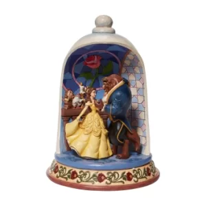 Disney Traditions Beauty Beast Dome