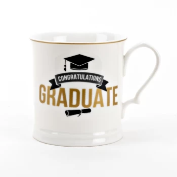 Graduation Porcelain Mug - Congratulations Graduate