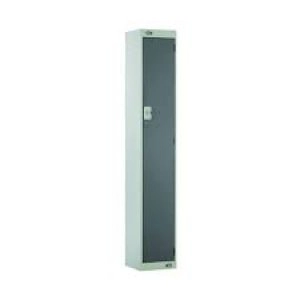 Single Compartment Locker D300mm Dark Grey Door MC00003