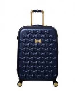 Ted Baker Beau Medium 4 Wheel Navy Suitcase